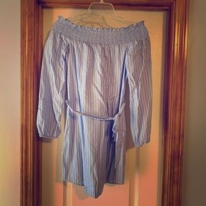 Off the shoulder dress